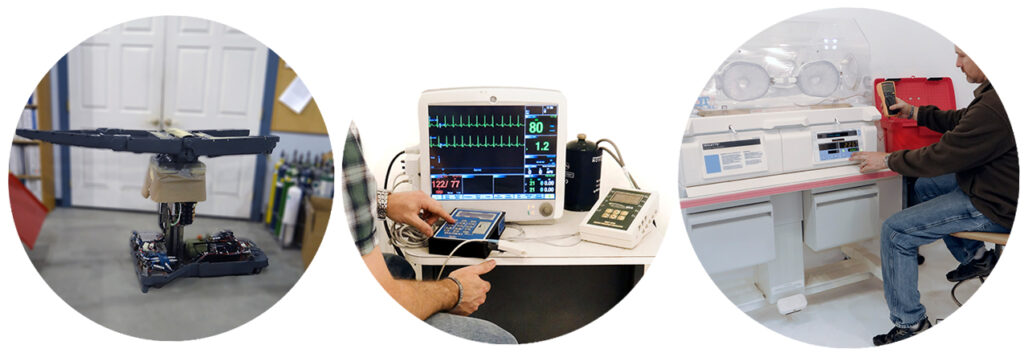 Testing accuracy of potential refurbished equipment